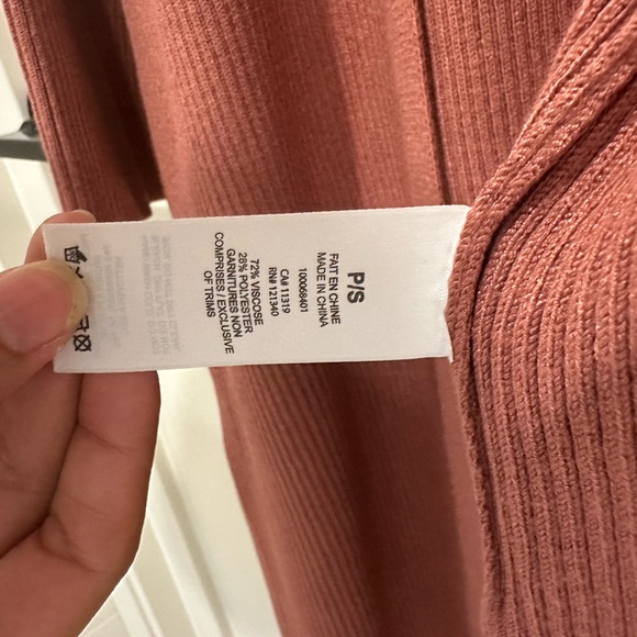 maxi sweater open cardigan - Picture 5 of 6